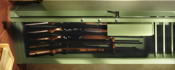 Coffre fort fusil